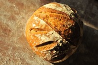 The famous sourdough is also available at this shop